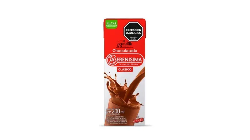 LA SERENISIMA CHOCOLATADA CLASIC 200ml
