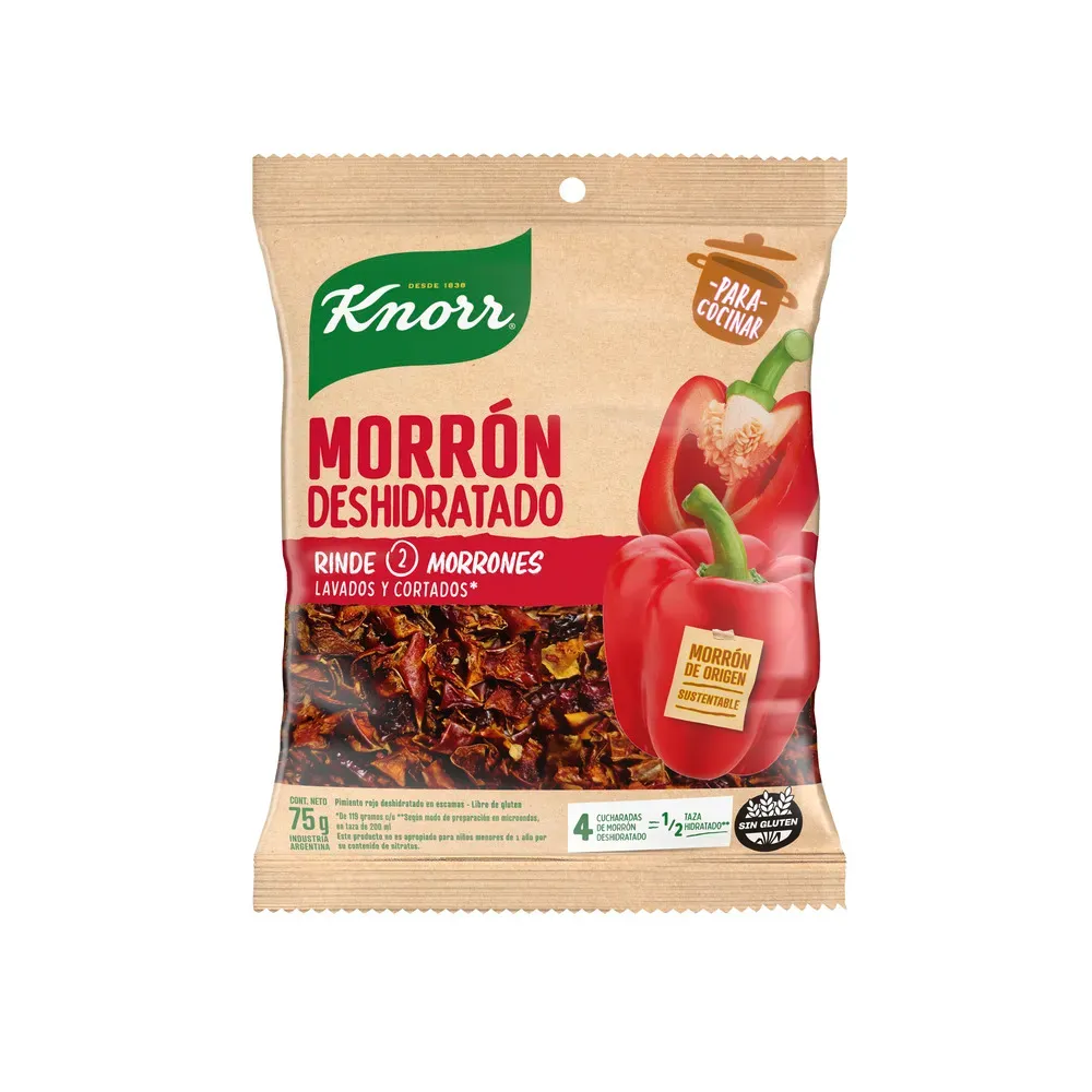 KNORR VEG DESHIDR. MORRON 75gr