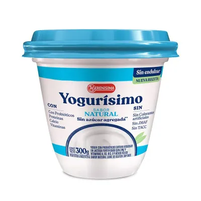 YOGURISIMO YOGURT NATURAL X300Gr