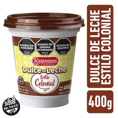 LA SERENISIMA DULCE DE L. COLONIAL X400Gr