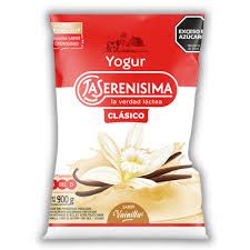LA SERENISIMA YOGURT SACHET VAINILLA X900Gr
