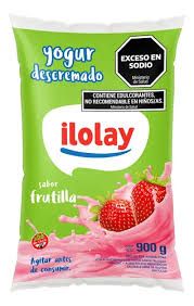ILOLAY YOGURT DESC SACHET FRUTILLA X900gr
