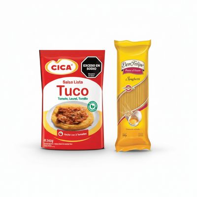 Pack fideos + salsa ¡DE REGALO!