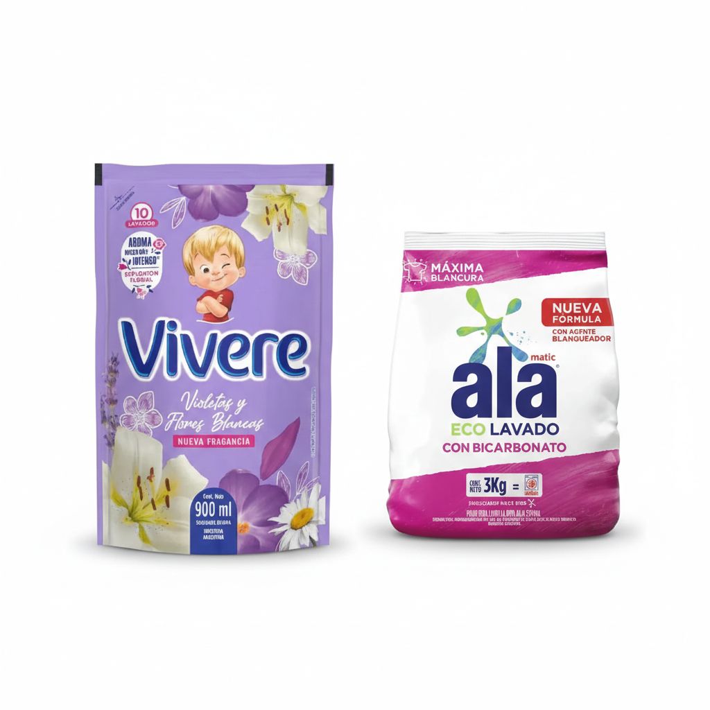 Pack jabon en polvo + suavizante ¡DE REGALO!