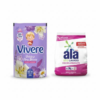 Pack jabon en polvo + suavizante ¡DE REGALO!