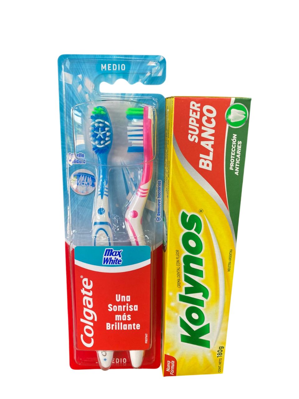 Pack kolynos + cepillos ¡DE REGALO!