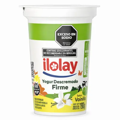 ILOLAY YOGURT FIRME DESC VAINILLA X190gr