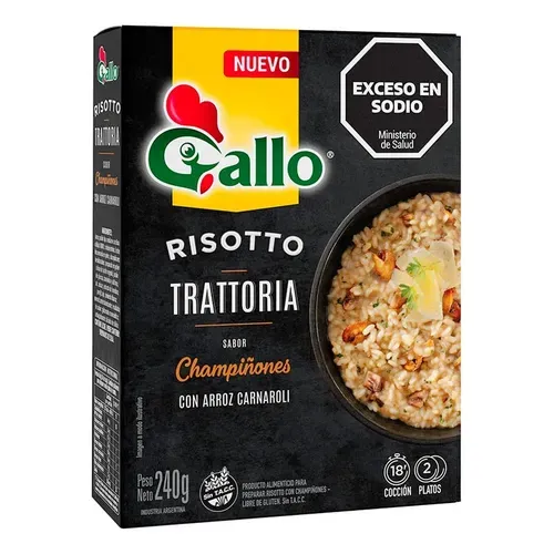 ARROZ GALLO ORO RISOTTO CHAMP x240GR