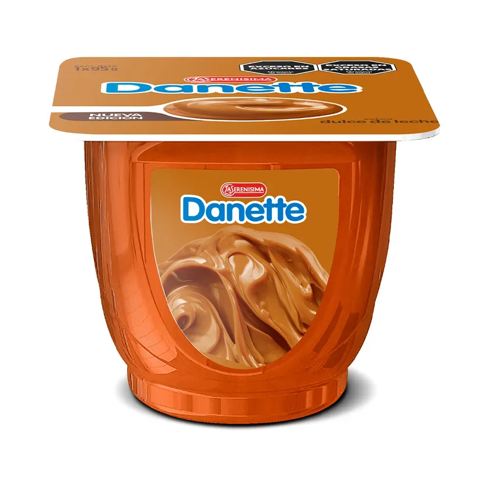DANETTE POSTRE DE DULC DE LECHE X95Gr