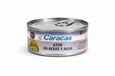 ATUN ACEITE/AGUA CARACAS 170gr
