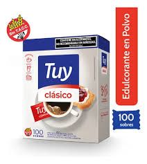 TUY EDULCORANTE POLVO CLASICO X100X8G