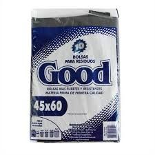 BOLSA RESIDUOS GOOD 45x60 x10u