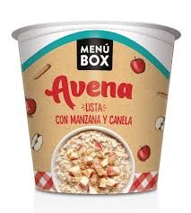MENU BOX AVENA MANZANA Y CANELA SOBRE x59gr