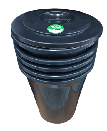 NUVA TACHO NEGRO C/TAPA X13L