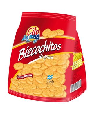 CILO BIZCOCHITOS GRASA 22X200GR