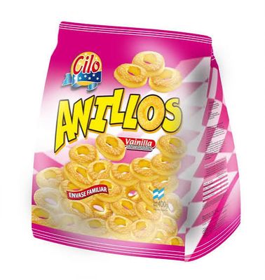 CILO ANILLOS VAINILLA 18X200GR