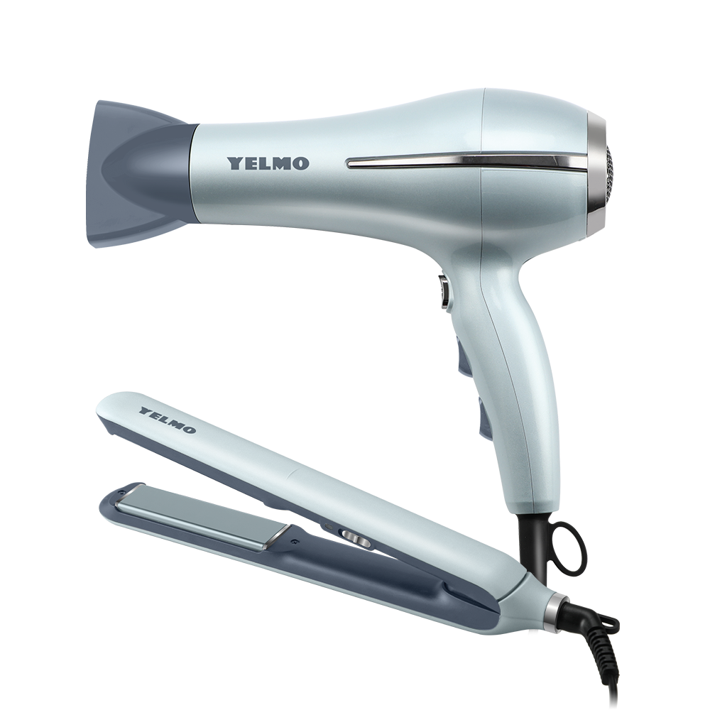 YELMO SECADOR DE PELO 2300 W + ALISADOR x1 UNID