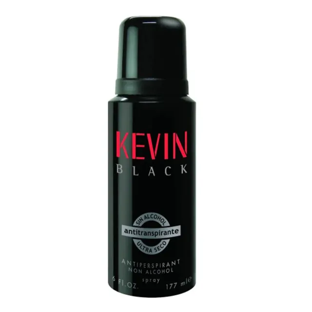 KEVIN BLACK DES/AER ANT/T 6x177ml