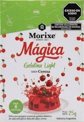 MORIXE GELATINA CEREZA LIGHT 12X25gr