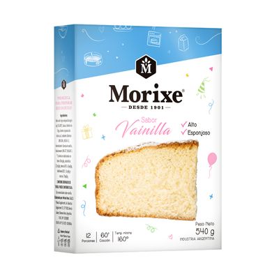 MORIXE BIZCOCHUELO VAINILLA 10x540gr