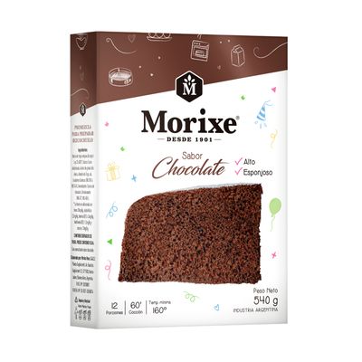 MORIXE BIZCOCHUELO CHOCOLATE 10x540gr