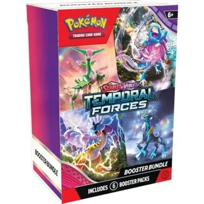 English Pokemon Temporal Forces Booster Bundle (Front)
