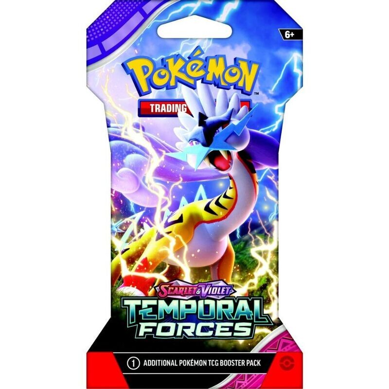 English Pokemon Temporal Forces Booster Pack (Raging Bolt)