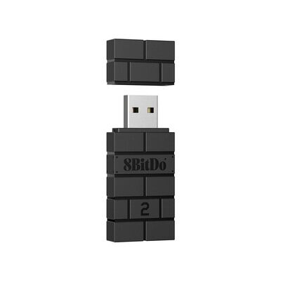 8BitDo 2 Adapter - Adaptador Bluetooth - Switch, PC, Raspberry Pi