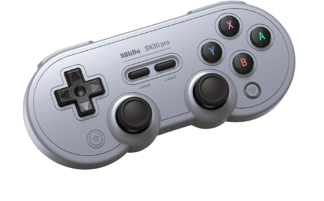 Joystick 8BitDo SN30 Pro Gamepad Inalámbrico Hall Effect