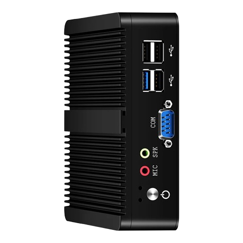 Mini PC Industrial PFSENSE Fanless Dual Lan Serial J1900 Quad Core 8bGB RAM 512 GB SSD Windows 10