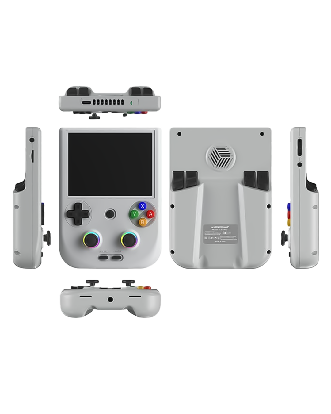 Consola Portatil Anbernic RG406V 128 GB, Color: Gris
