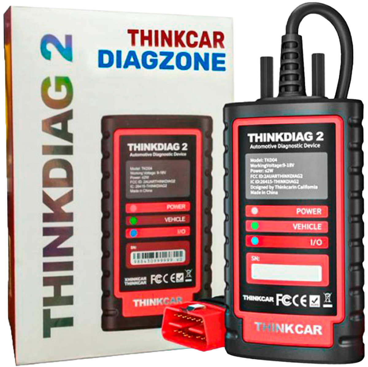 Escaner Automotriz Interfaz Thinkdiag2 Launch X431 Diagzone Pro Scaner 2025 Tkd04