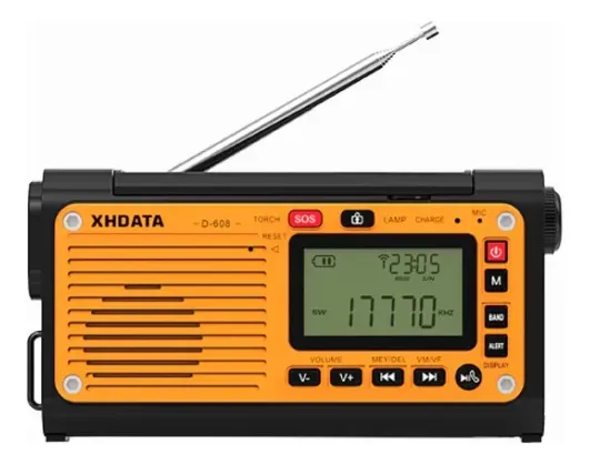 Radio de Emergencia XHDATA D-608WB