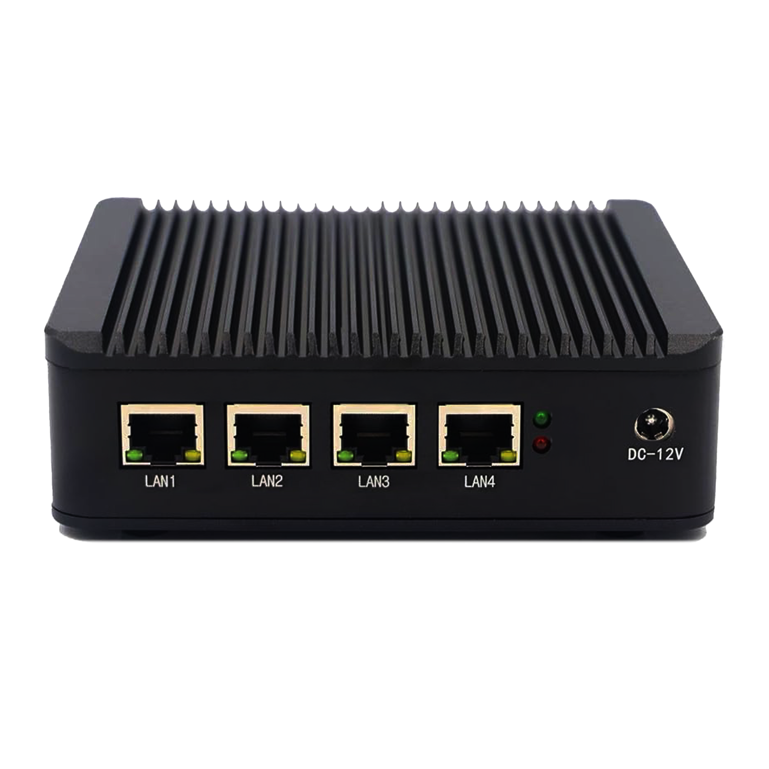 Mini PC Industrial Pfsense Fanless Firewall N100 Quad Core Multilan SPF Quad LAN
