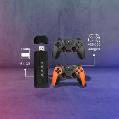 Game Stick X2 Ultra 4K 64GB - +20.000 Juegos - Chip Mejorado 905L