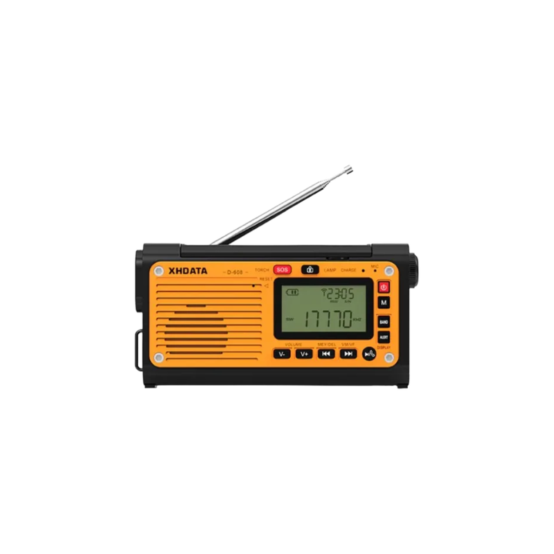 Radio de Emergencia XHDATA D-608WB