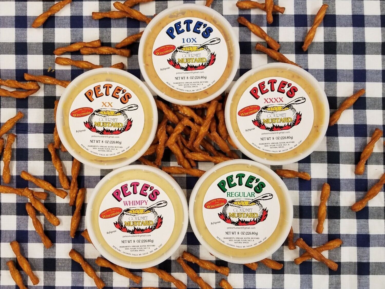 Pete's Hot Mustards