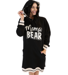 Lazyone Mama Bear Sleep Hoodie