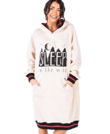 Lazyone Sleep in the Wild Sleep Hoodie