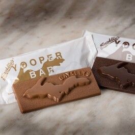 SAYKLLYS YOOPER BARS (Box of 12) Dark Chocolate, Milk Chocolate & 70% Dark Chocolate.