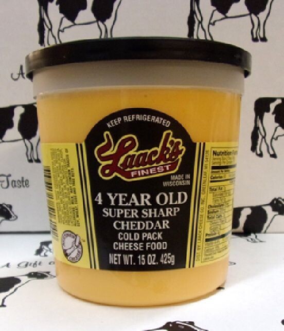 4 Year Old Super Sharp Wisconsin Cheddar Cheese Spread