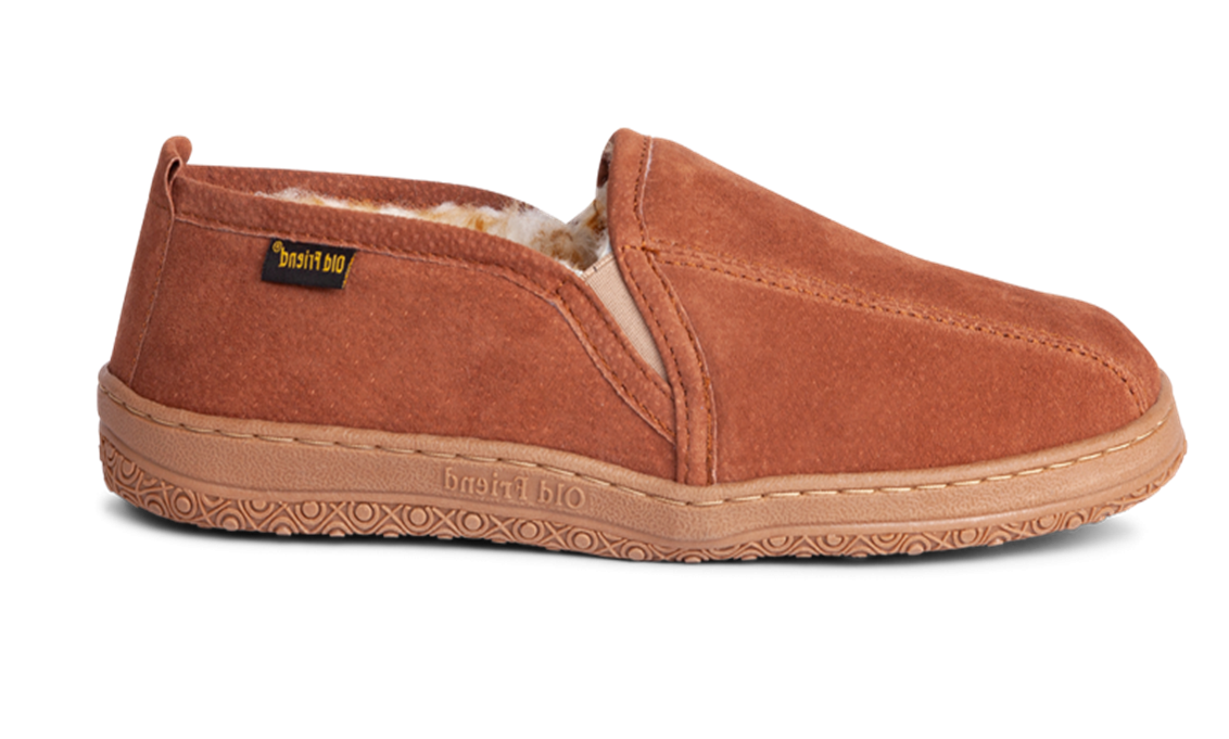 Old Friend Romeo Sheepskin Slipper - Med - 5EEE   #421188