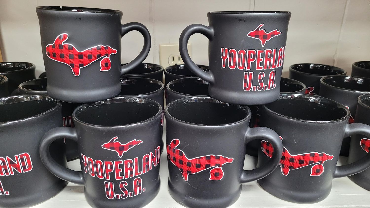 "YOOPER MUGS" Upper Peninsula Coffee Mugs