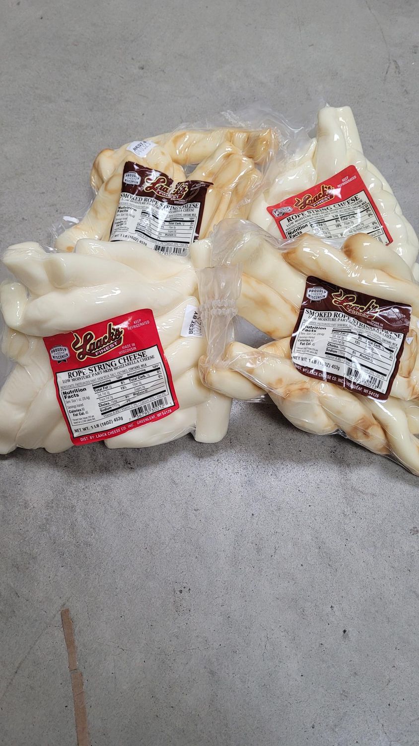 Regular & Smoked Wisconsin String Cheese