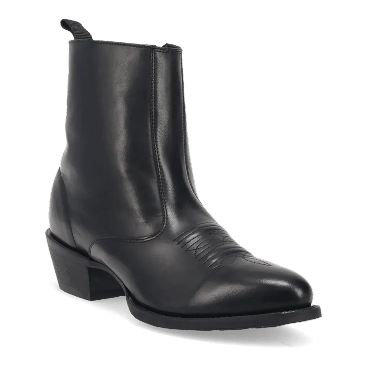 LAREDO ZIPPER DRESS BOOT - BLACK #62070