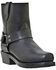 DINGO LEATHER HARNESS BOOT -7" BLACK#DI 19090