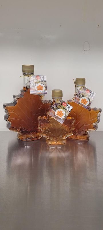 WISCONSIN MAPLE SYRUP GRADE WISCONSIN MAPLE SYRUP GRADE "A" (3 sizes)