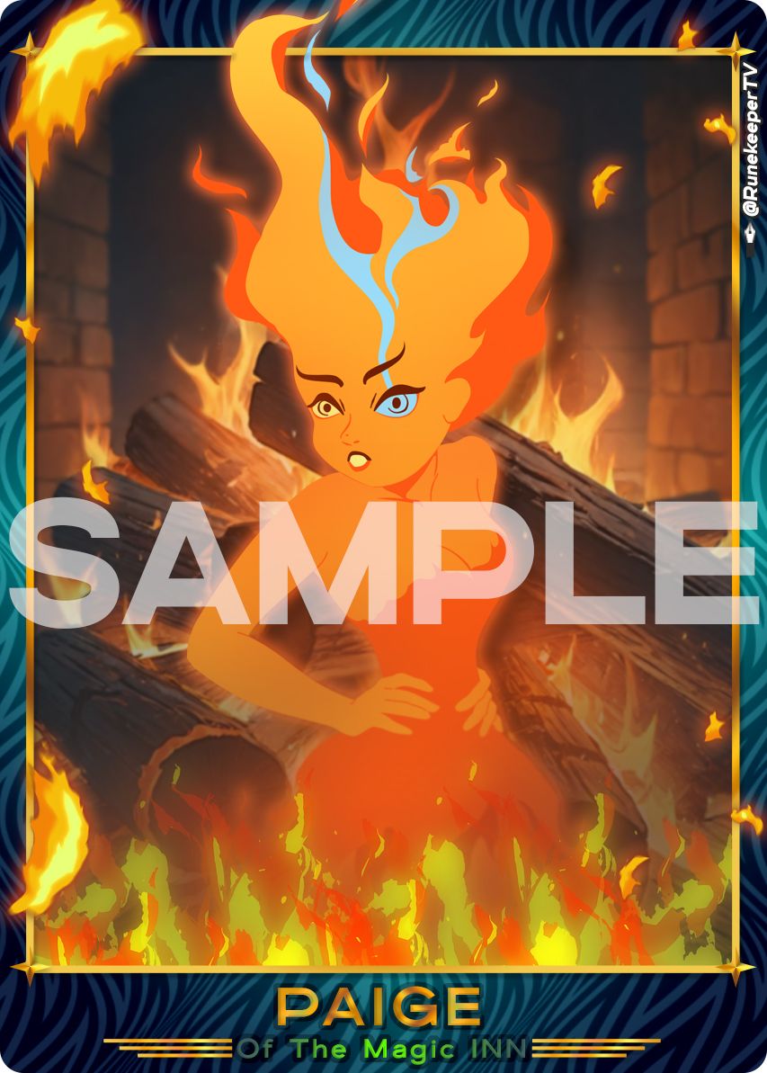 Paige (RunekeeperTV) Trading Card