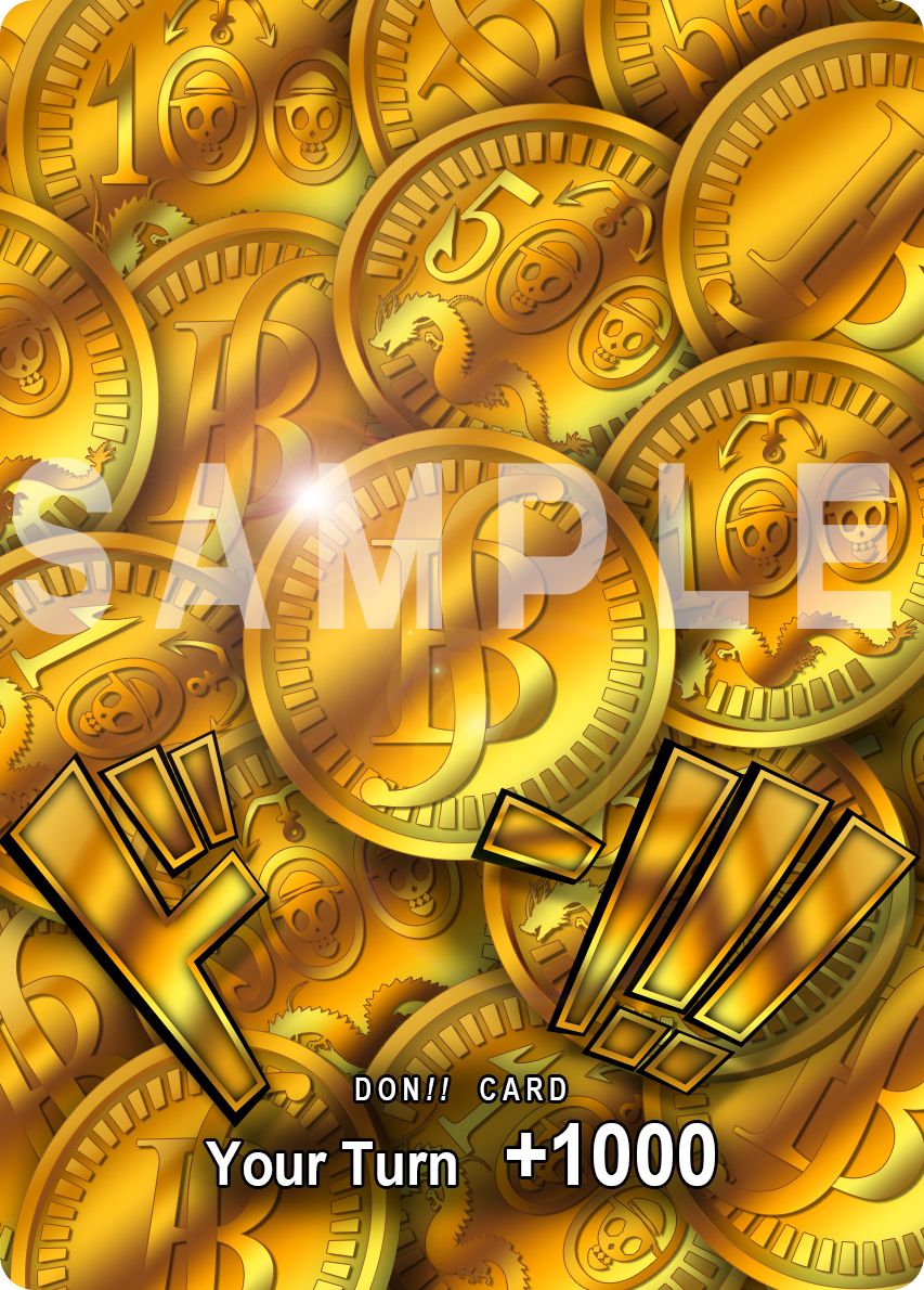 10 Full Art Boarderless Belly Coin Don!! Cards