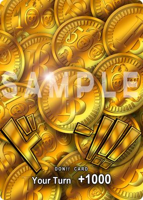 10 Full Art Boarderless Belly Coin Don!! Cards